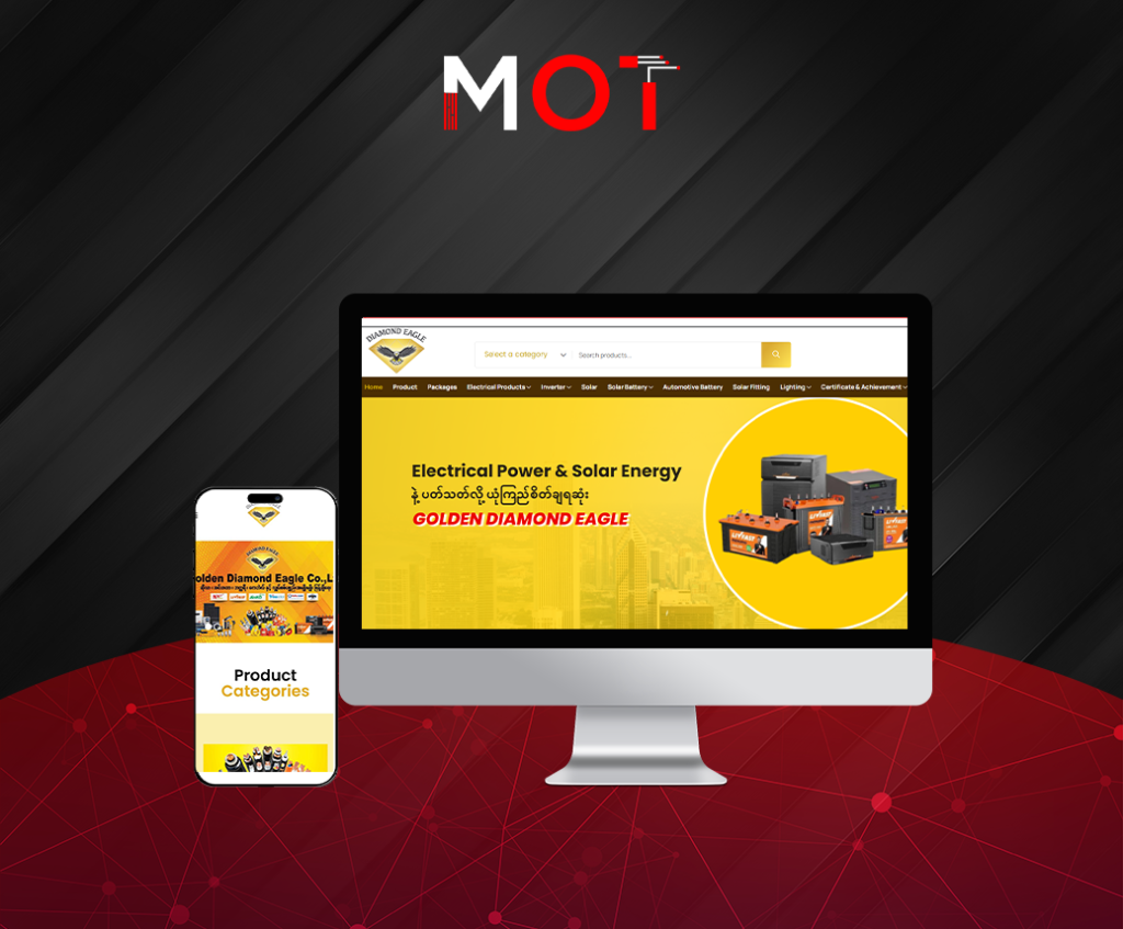 Web development company in Myanmar